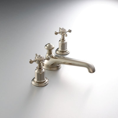 Edwardian™ Widespread Bathroom Faucet with Drain Assembly