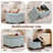 23.2’’ Wide Upholstered Tufted Square Storage Ottoman-955988050