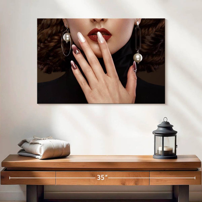 Shuttleworth Red Hot Lips, 24" H x 36" W