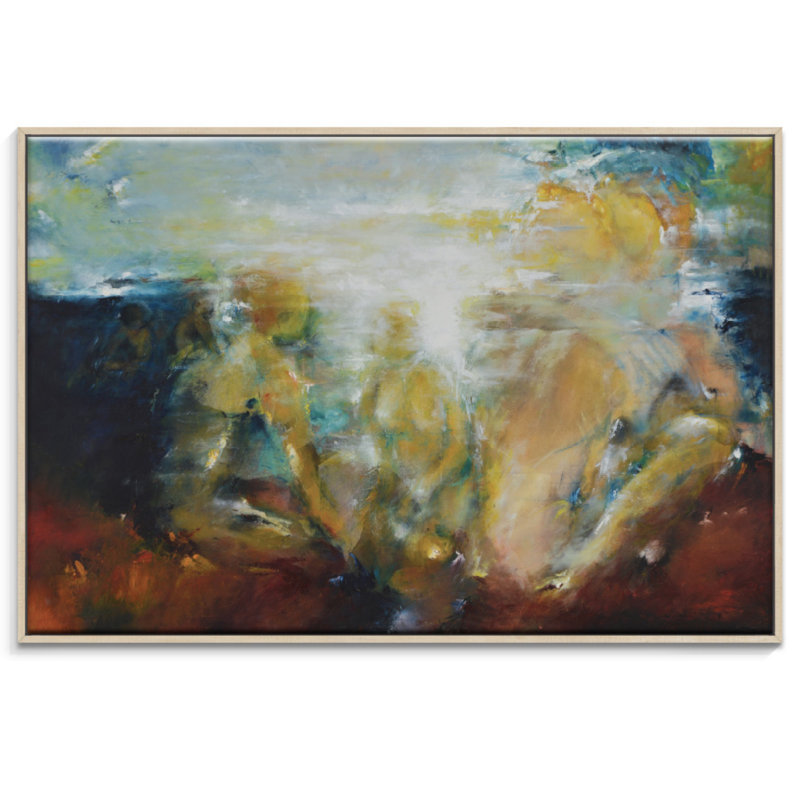 Oliver Ayem - Print on Canvas, Timber Floater Frame, 51cm H x 76cm W