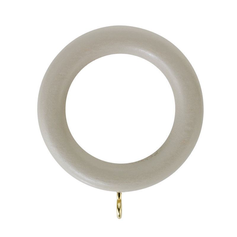 Keswick Curtain Rings, 2.8cm, Café Latte