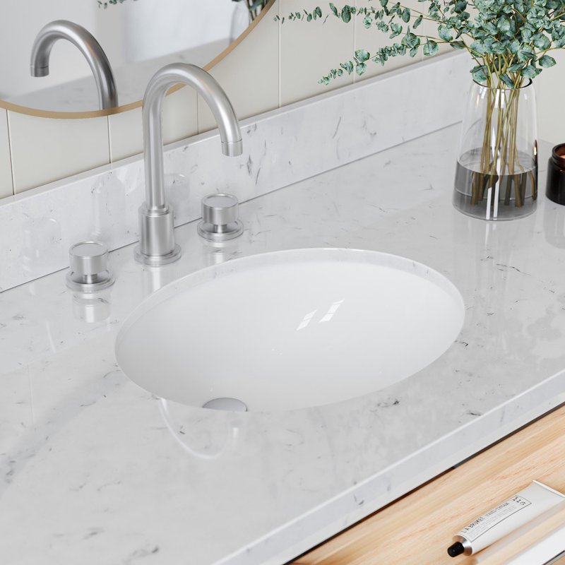 ARIEL Monroe 54 Single Sink Bathroom Vanity with Carrara Quartz Top, White, 48" - 49", Carrara White Quartz