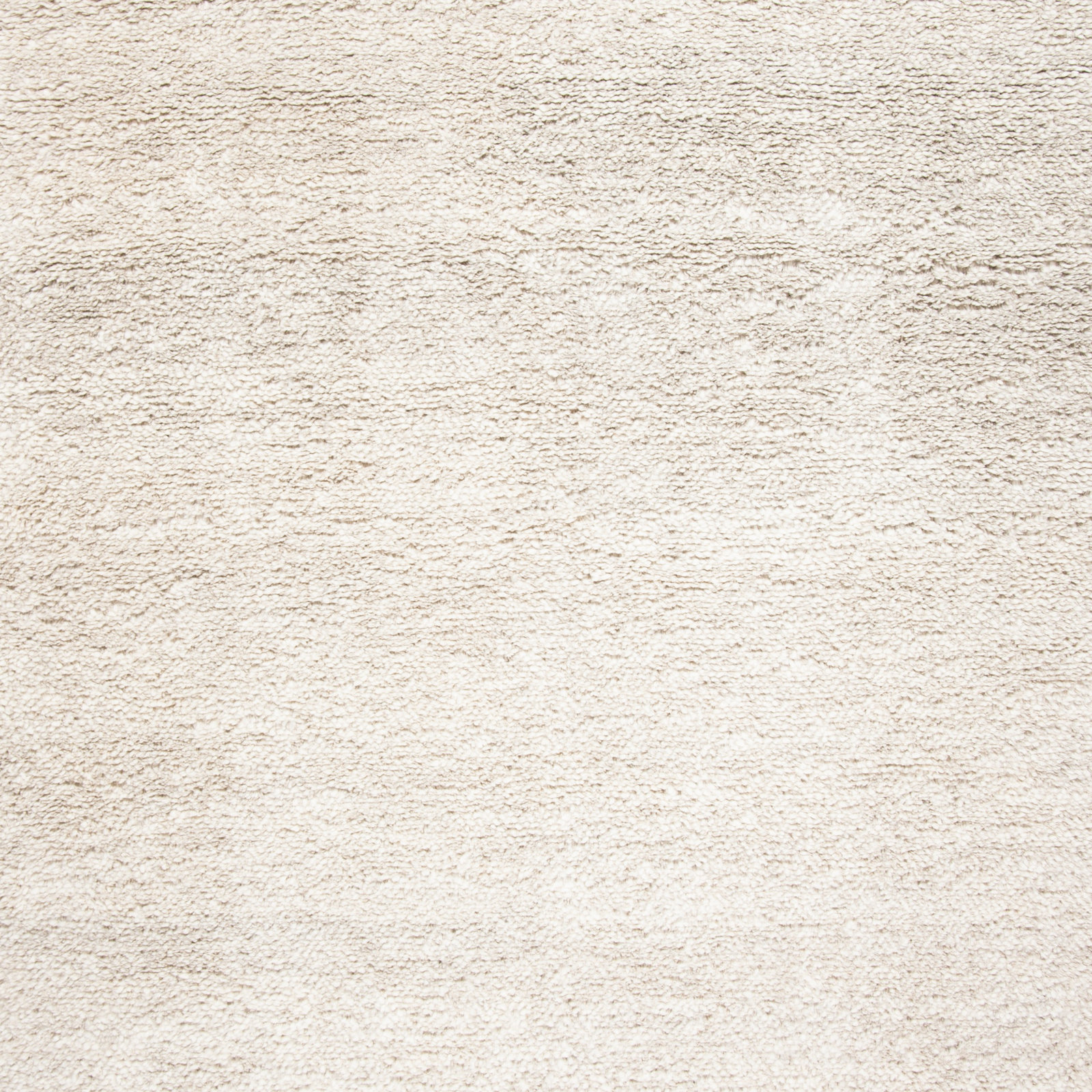 Wyly Handmade Shag Wool Beige Rug, Rectangle 3' x 5'