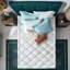 Surmatelas en mousse viscoélastique gélifiée 4 pouces-1649801063