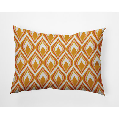 Feathers Indoor/Outdoor Throw Pillow Rectangle