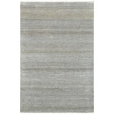 One-of-a-Kind Rectangle 6' x 8'10" Area Rug in Natural/Silver/Olive Green