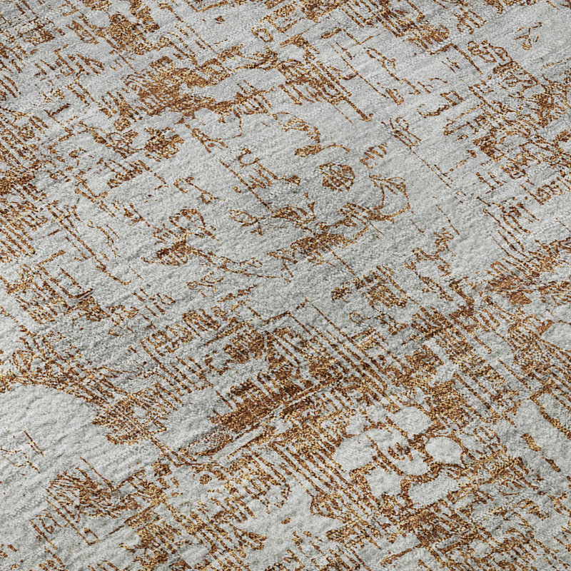 Premium Machine Washable Barry AMF1229 Global Rug, Rectangle 10' x 14'