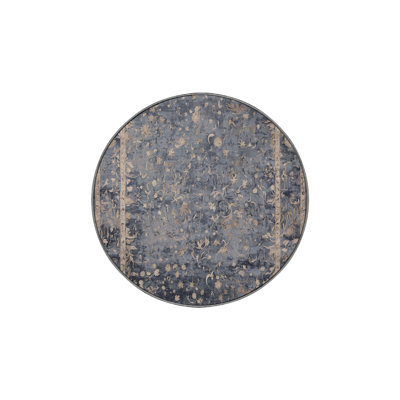 Machine Washable Gray Area Rug