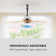 128cm Ceiling Fan with Light Kit