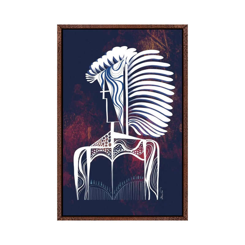 Legend 1 Piece Wall Art on Canvas, 101.6 cm H x 66.04 cm W, Classic Wood Framed