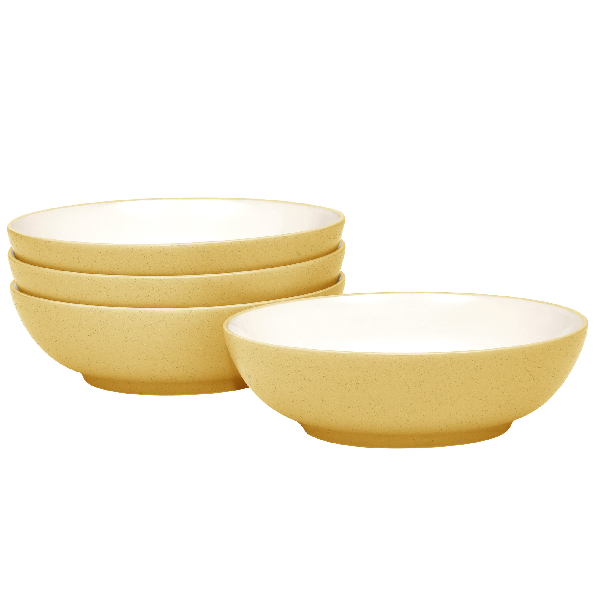 Noritake Colorwave Soup/Cereal Bowls, 7", 22 Oz., Mustard