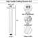 8 in  Matte Black Thermostatic LED Shower Faucet Combo Set Massage Rainfall Head System