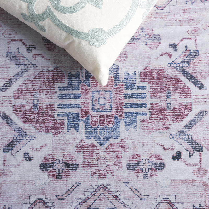 Tucson 234 M/W S/R Performance Machine Washable Oriental Rug, Rectangle 5' x 8'