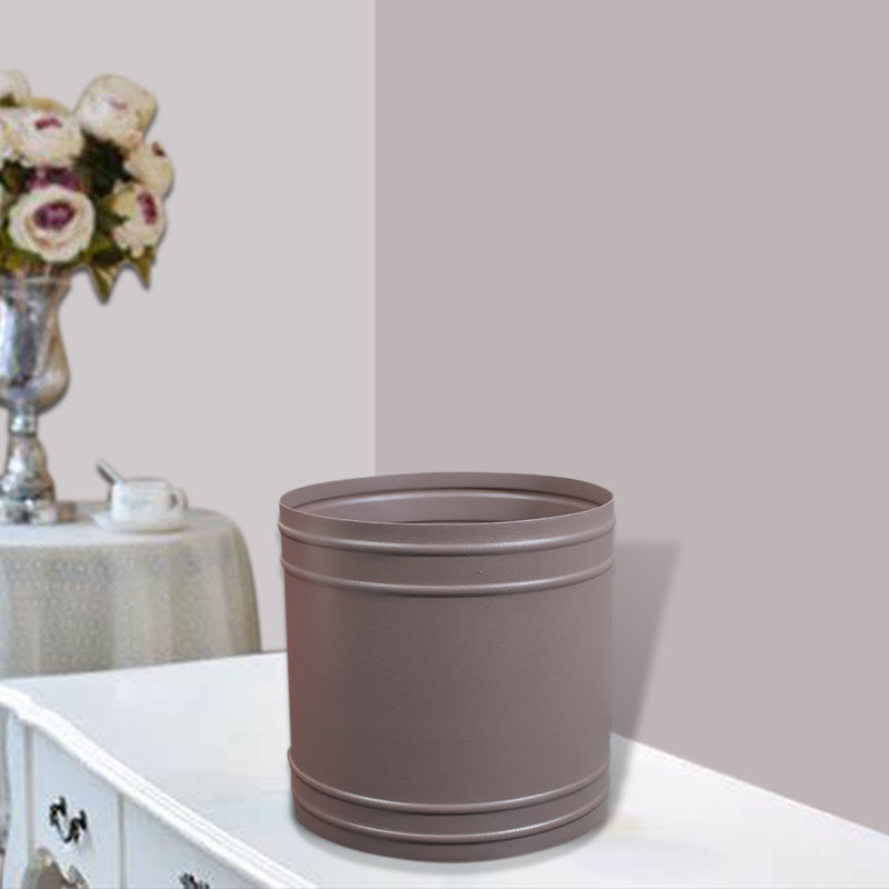 Pot à fleur 100% fer Fiorenzo, Brun clair, H 7,87 po x l 8,07 po x P 8,07 po