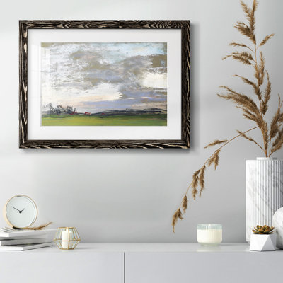 Landscape 01, reproduction d'art encadrée