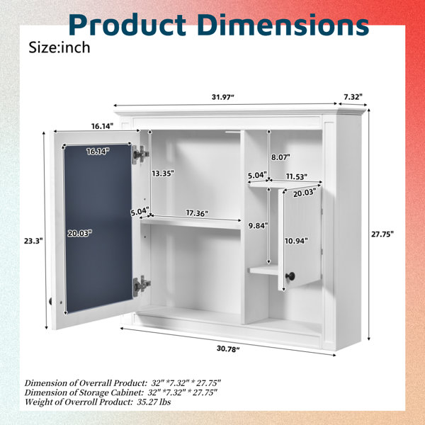 Dimensions du produit