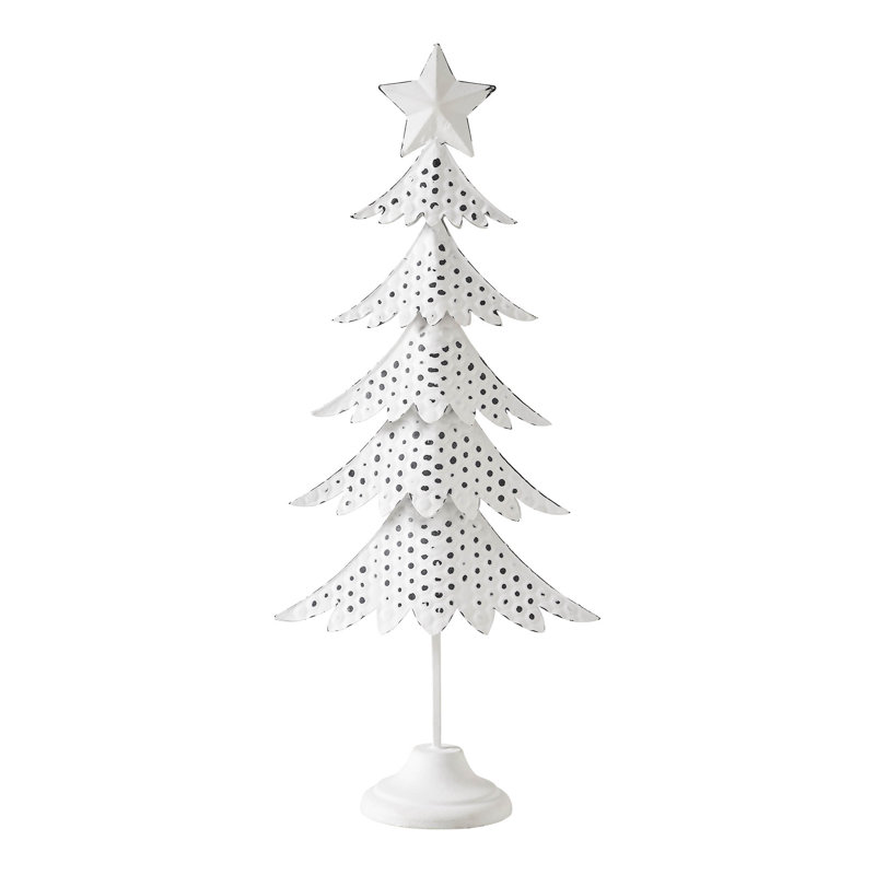 Figurine d'arbre de Noël supérieur, H 18 po x l 8 po x P 3,5 po