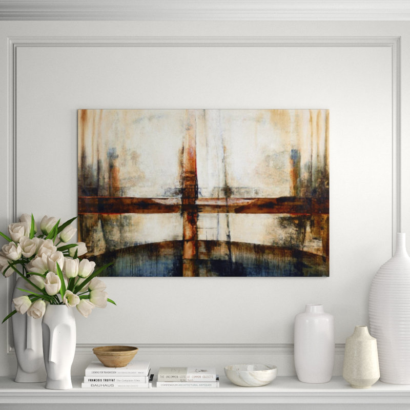 Fade Away Print by Joshua Schicker, 36" H x 54" W, Knife Gel