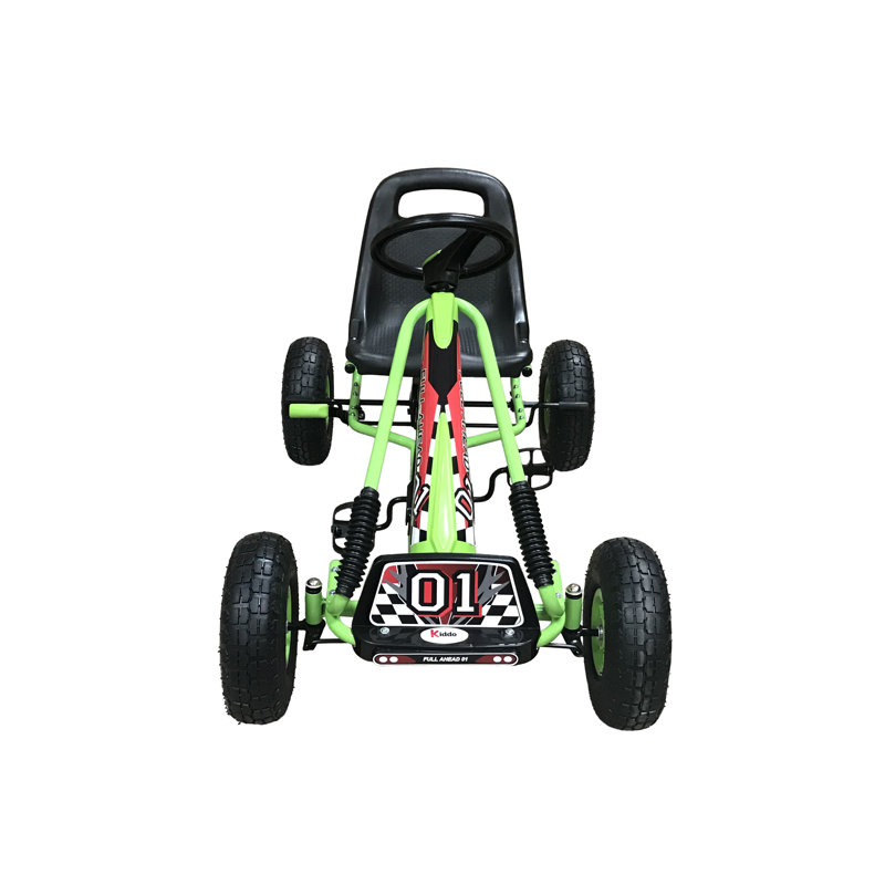 Pylant Zoomie Kids Push/Pull Ride On, Green
