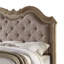 Lit plateforme en tissu d'ameublement-118316959