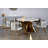 Harvin Round Marble Dining Table with Sculptural Unique Base – Modern Waterfall Design for Contemporary Dining Spaces-1047823581