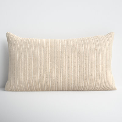 Leifsson Cotton/Viscose Poly Filled Throw Pillow