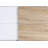 Verux White High Gloss Finish End Table