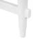 Rope Stool with Solid Wood Frame