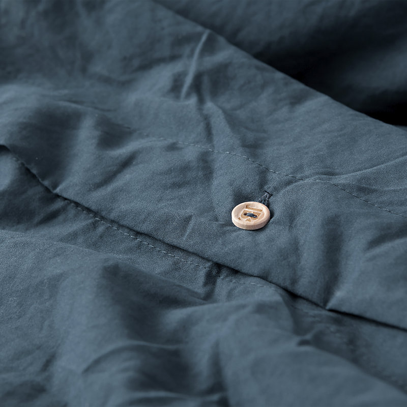 Ensemble d'édredon en duvet synthétique Ultra Cozy, Édredon très grand + 2 taies décoratives, Bleu nuit
