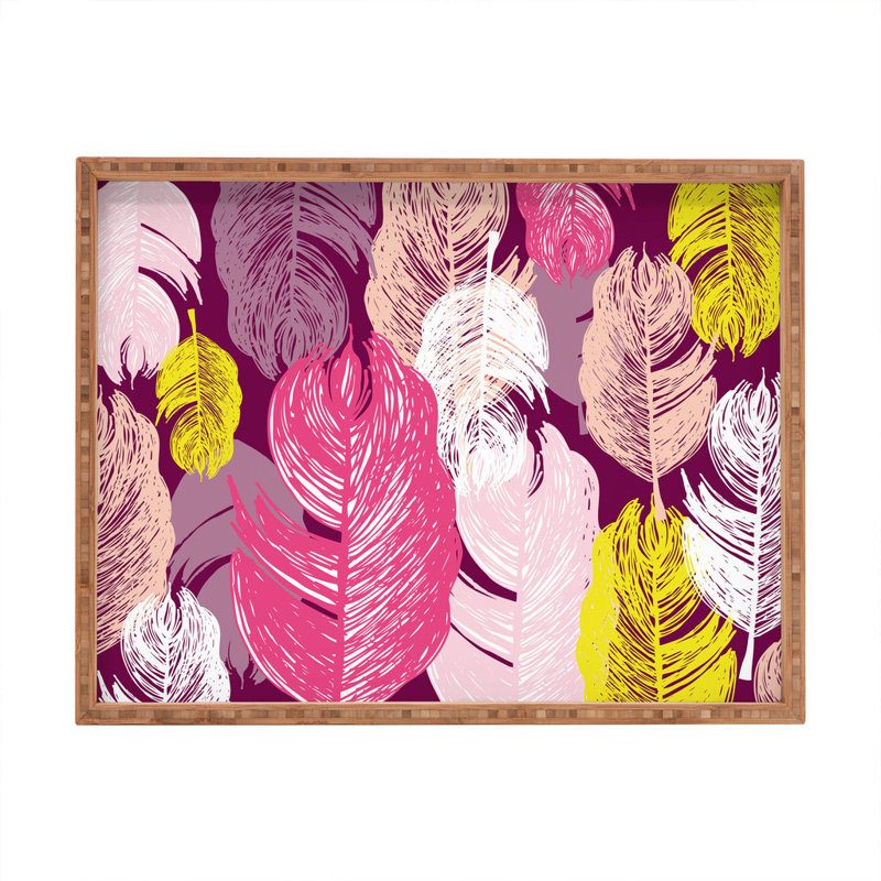 Solid Wood Tray, 1.75" H x 16" W x 16" D