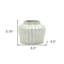 Vase de table 6 "ivoire