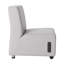 Chaise mobile sans accoudoirs avec panneau technique Pro Series - Gris-102905275