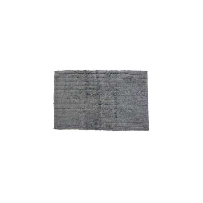 Leilani Cotton Non-Slip Bath Rug, Moss Green