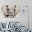 «Animals Abstract Elephant Zoo and Wild Animals» par Oliver Gal - reproduction d'art sur toile-33344947-66448301-119891956
