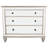 Daneli 38"W Mirrored 3-Drawer Accent Chest