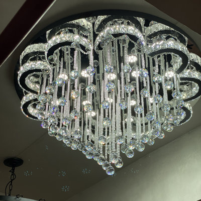Jibrael Crystal LED Flush Mount