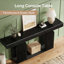 Console minimaliste avec tablette de rangement ouverte pour le couloir, salon, placement flexible, robuste, durable