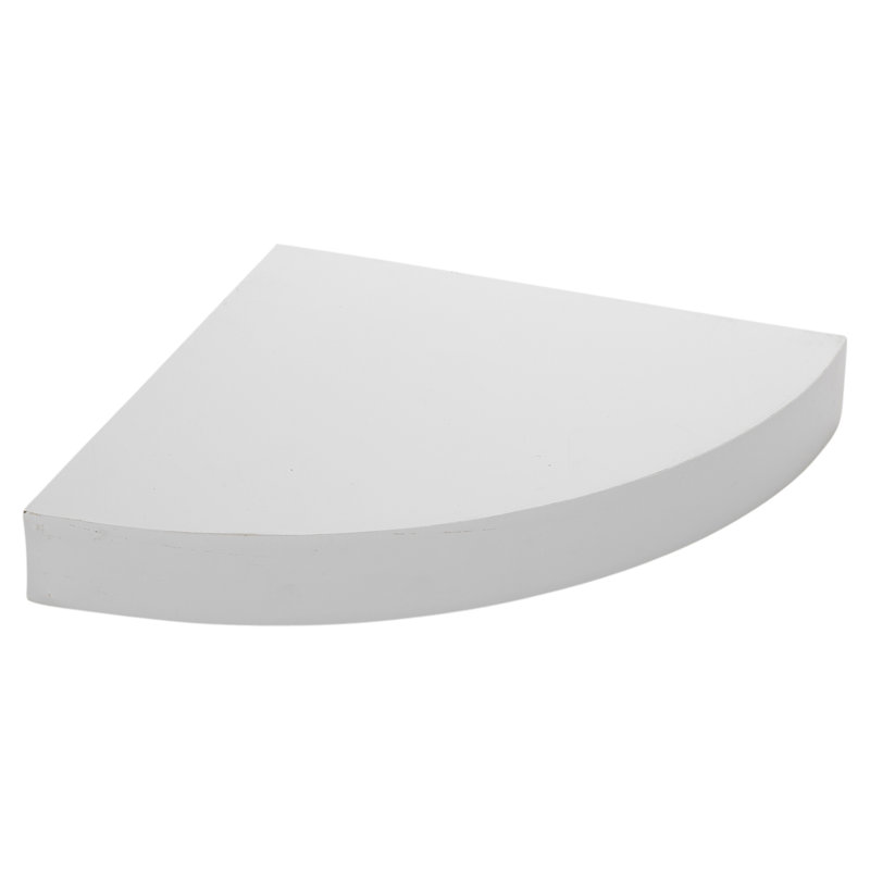 Lasher Corner Shelf, White