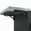 Armoire d'extérieur polyvalente avec surfaces de travail pliables et extensibles
