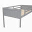 Lit mezzanine bas en bois avec échelle-208479997-208479994