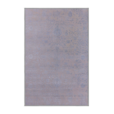 Tapis oriental mauve