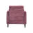 Denzal CAL117 Compliant 29.5'' Wide Chenille Armchair-1738492329