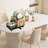 2-Tier Metal Dish Drying Rack with Drain Board 360-Degree Rotatable Anti-Rust Coating-1452026126