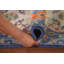 Tapis de couloir oriental bleu 3x7