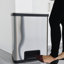 AirStep Stainless Steel Step On Kitchen Trash Can - 13 Gallons