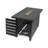 Iron Rectangular 30,000btu Fire Pit With Shielded Tank Cover - 45.00”w X 42.00”d 23.71”h, Black, Easy Assembly Guide Made Of And Hidden Storage Simple
