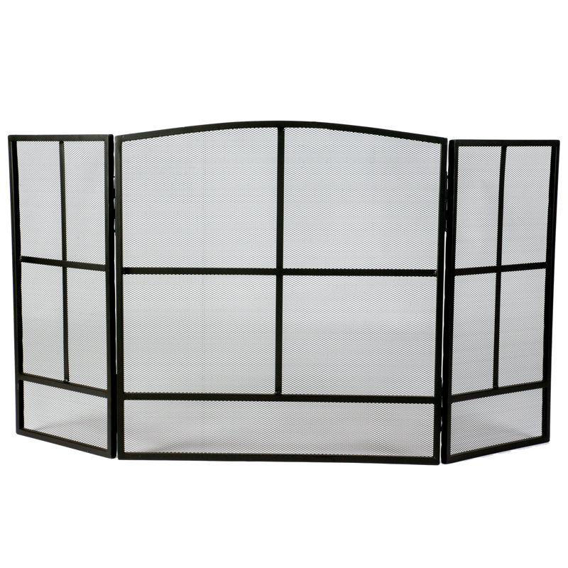 Mattilynn Iron Fireplace Screen