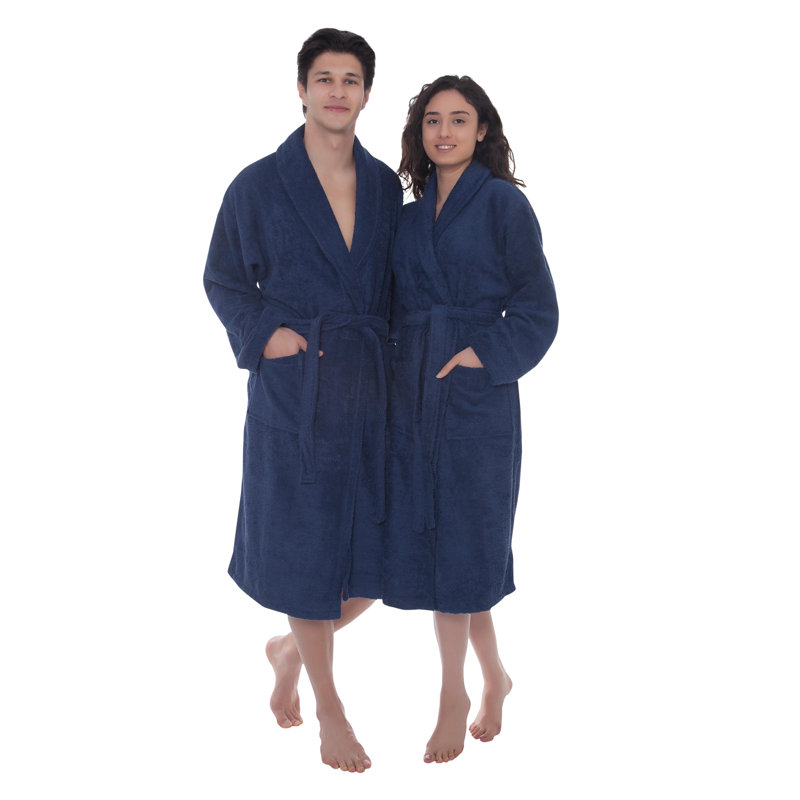Peignoir Blom Serene, Grand / Très grand, Bleu marine