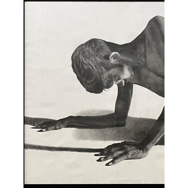 Mollusque | Crayon sur papier | Par Ashok Kore | Pour la décoration murale