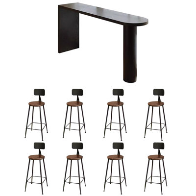 Petite table haute et chaise